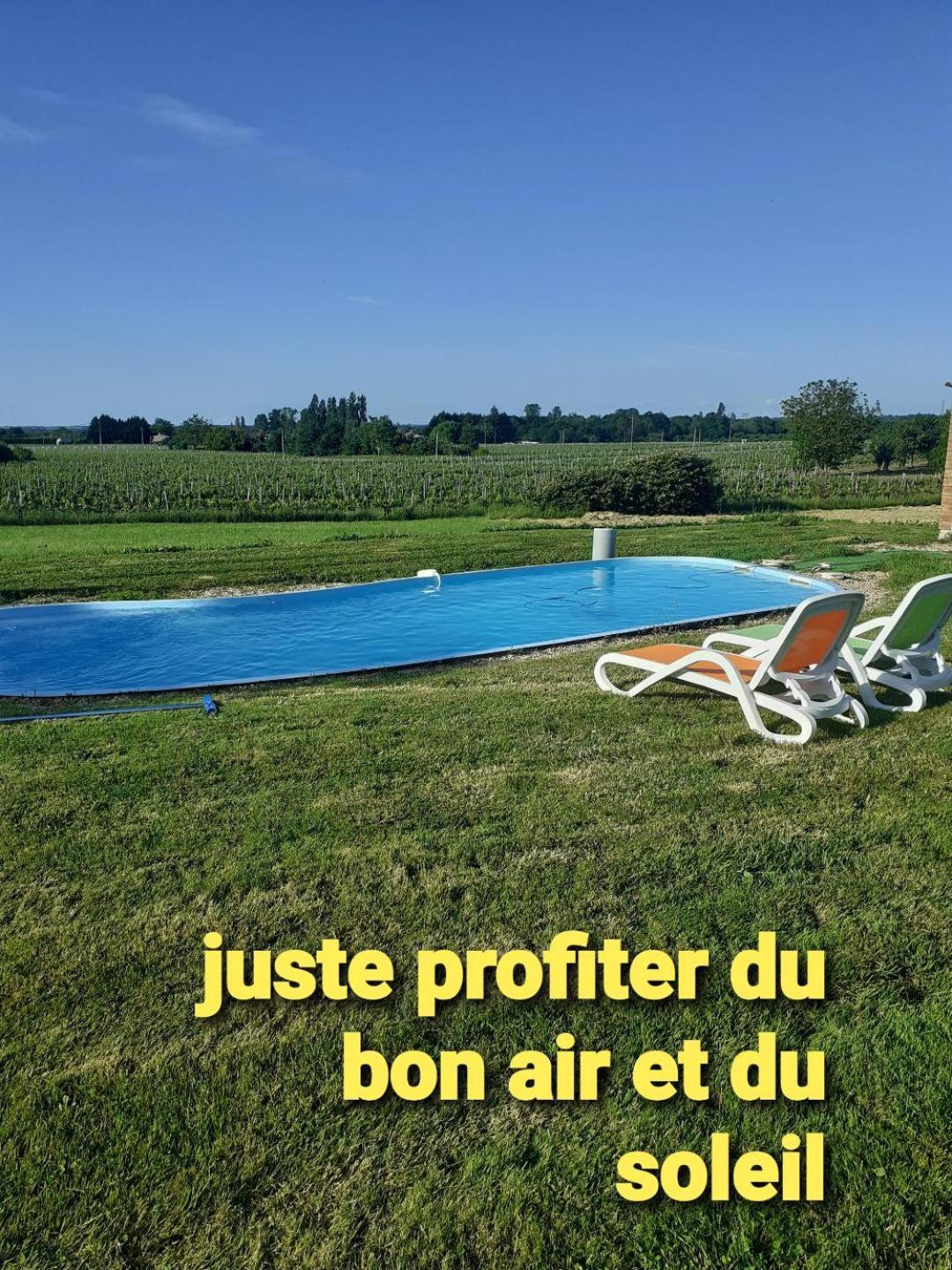 Les Morines Eyrans-de Soudiac Exterior foto